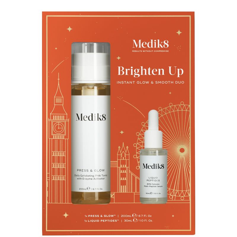 Medik8 Brighten Up Instant Glow and Smooth Duo (Worth £87)