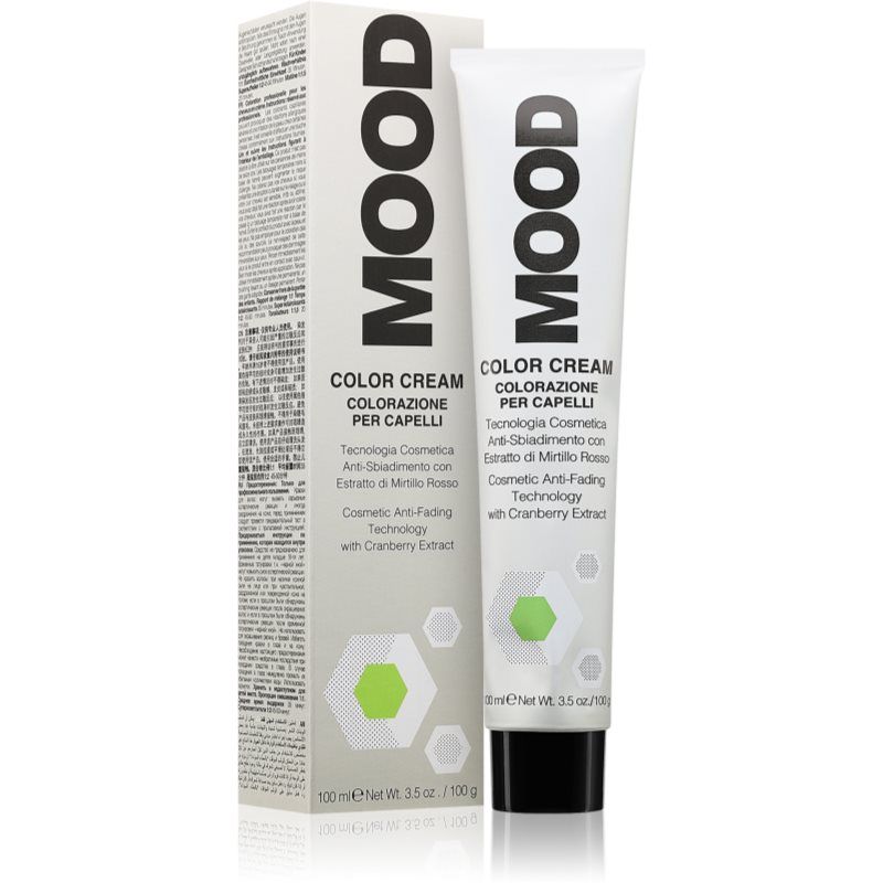 MOOD Color Cream kestohiusväri sävy 1 Black 100 ml