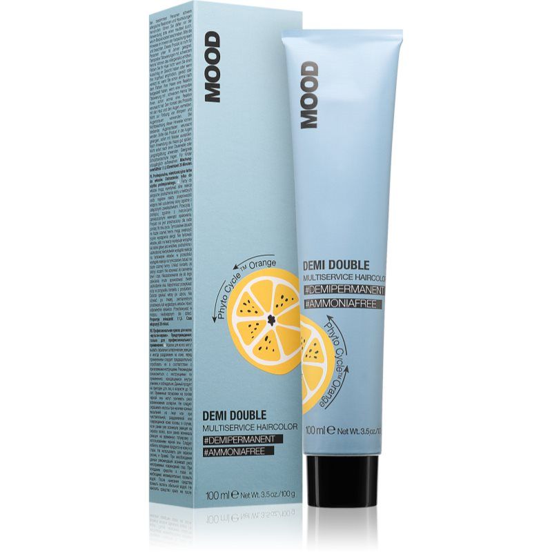 MOOD Demi Double kestohiusväri sävy 10.71 Ash Pearl Platinum Blonde 100 ml