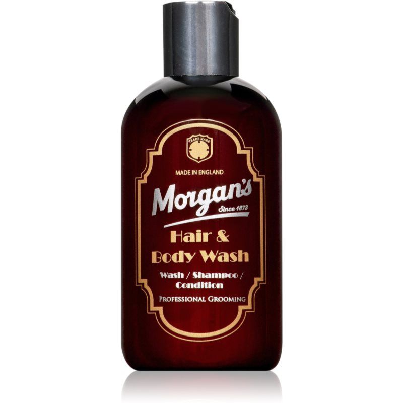 Morgan's Hair & Body Wash suihkugeeli ja shampoo 2in1 250 ml