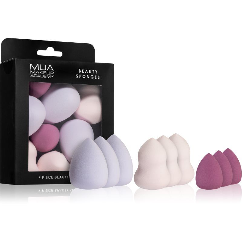 MUA Makeup Academy Beauty Sponge meikkisieni 9 kpl