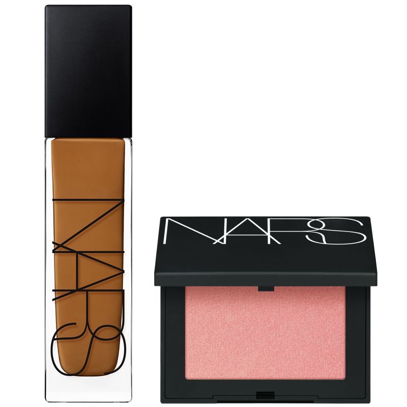 NARS Natural Longwear Foundation 30ml and NARS Blush Orgasm 4.8g Bundle (Various Shades) - New Caledonia