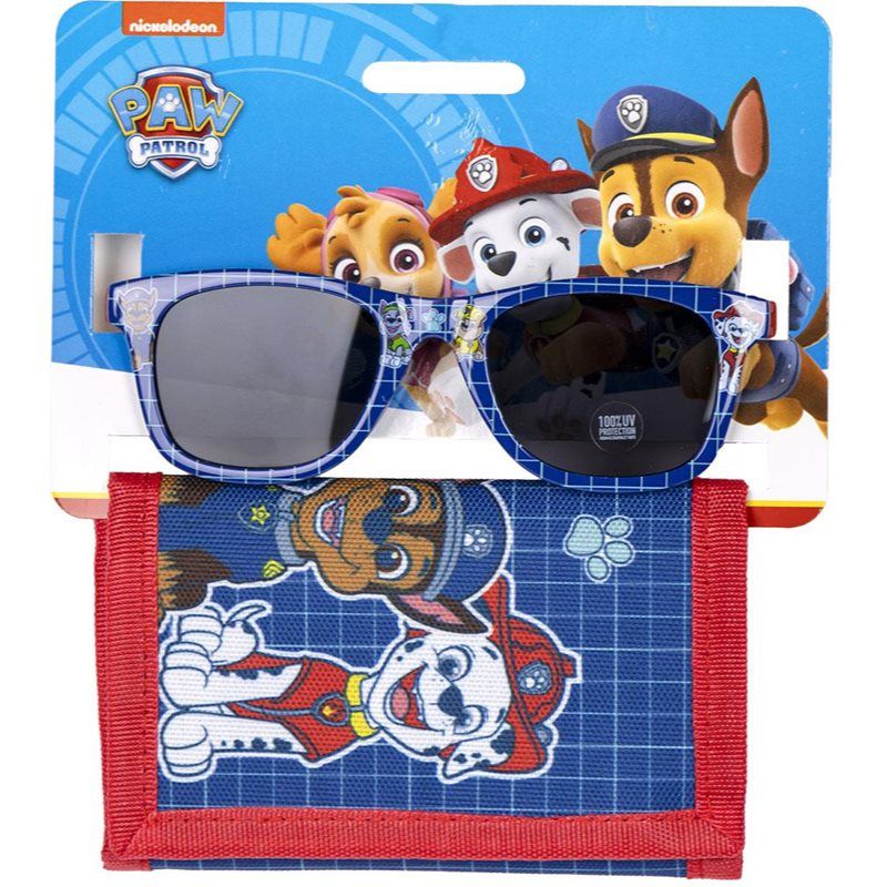 Nickelodeon Paw Patrol Set Wallet & Sunglasses setti lapsille 3y+