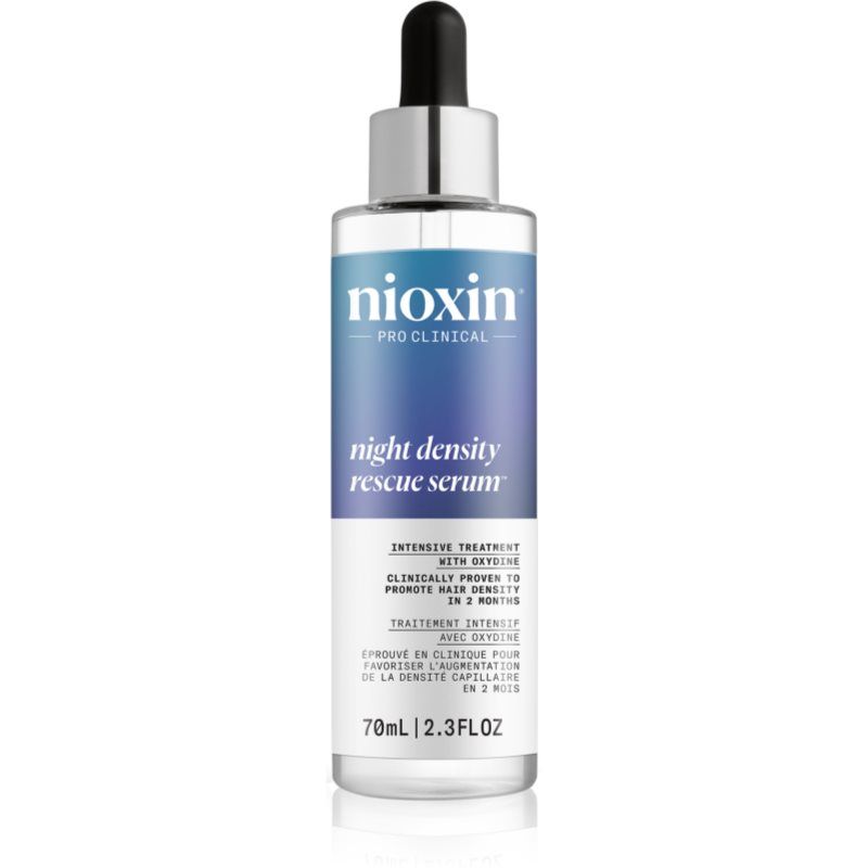 Nioxin Night Density Rescue Serum yöhoito oheneville hiuksille 70 ml
