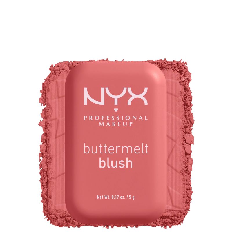 NYX Professional Makeup Buttermelt Powder Blush up to 12H Wear, Fade and Transfer Resistant (Various Shades)
