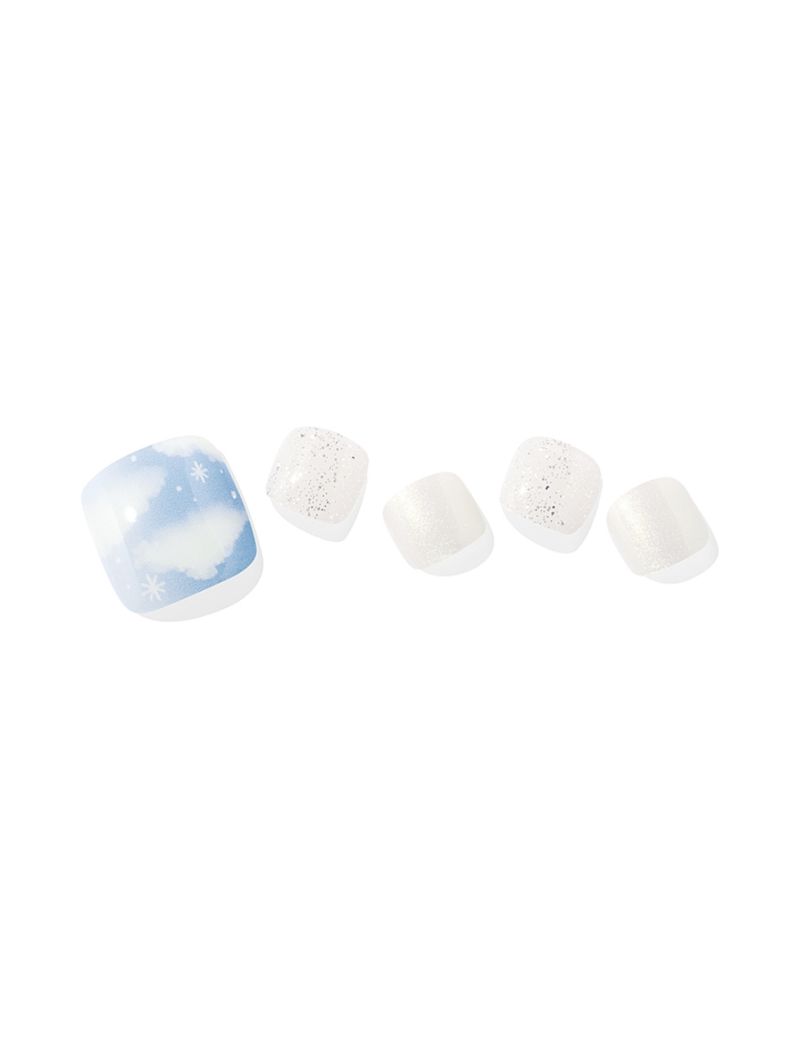 ohora Semi Cured Gel Pedicure Strips P Cotton Cloud