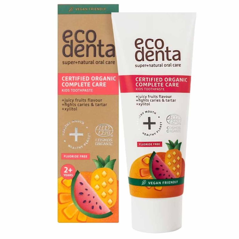 Outlet Ecodenta Juicy Fruit Kids Toothpaste Lasten Hammastahna 75ml