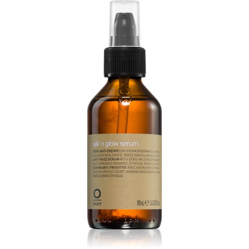 Oway Silk''n Glow hiuksiin jätettävä seerumi pörröisyyden ehkäisyyn 100 ml
