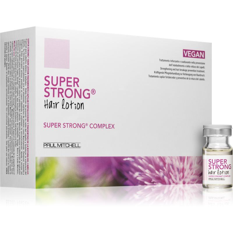 Paul Mitchell Strength Super strong intensiivinen kuuri vaurioituneille hiuksille 12x6 ml
