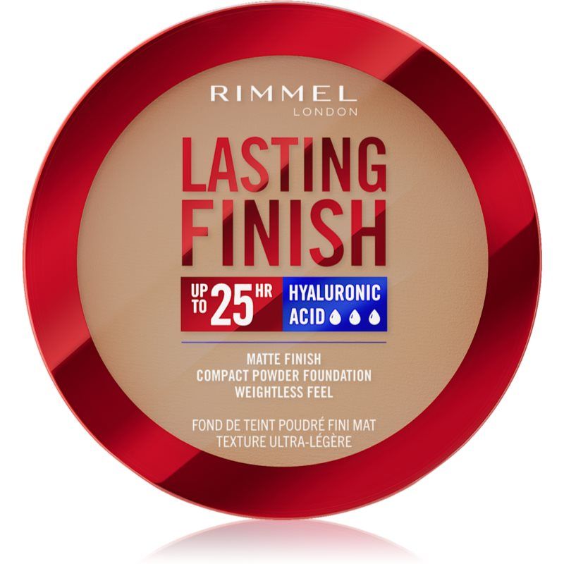 Rimmel Lasting Finish 25H kiinteä puuteri SPF 20 sävy 008 Soft Beige 7 g