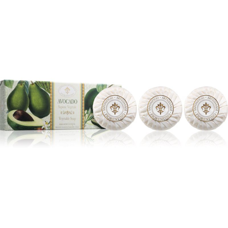 Saponificio Artigianale Fiorentino Avocado Set palasaippuasetti