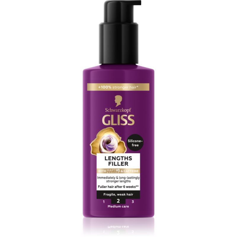 Schwarzkopf Gliss Full Hair Wonder vahvistava seerumi kuiville ja hauraille hiuksille 100 ml