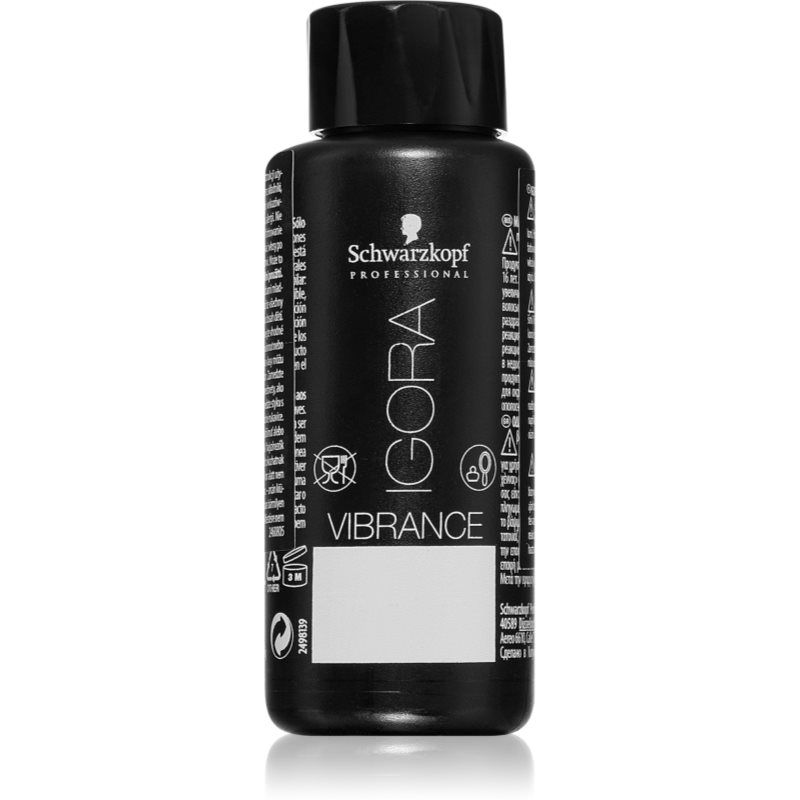 Schwarzkopf Professional IGORA Vibrance hiusten puolikestoväri sävy 10-5 Gold Soft Toner 60 ml