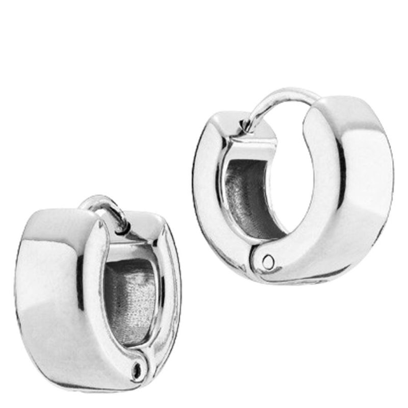 Sistie2ND Maya Earrings Small Steel 13 mm
