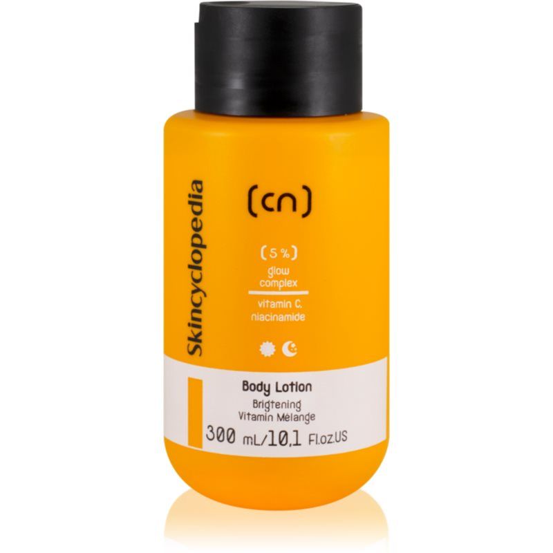 Skincyclopedia 5% Glow Complex kirkastava vartalomaito 300 ml