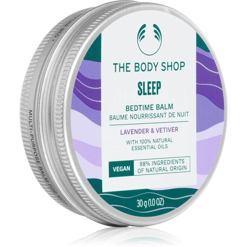 The Body Shop Lavander & Vetiver yöbalsami kuivalle iholle 30 g