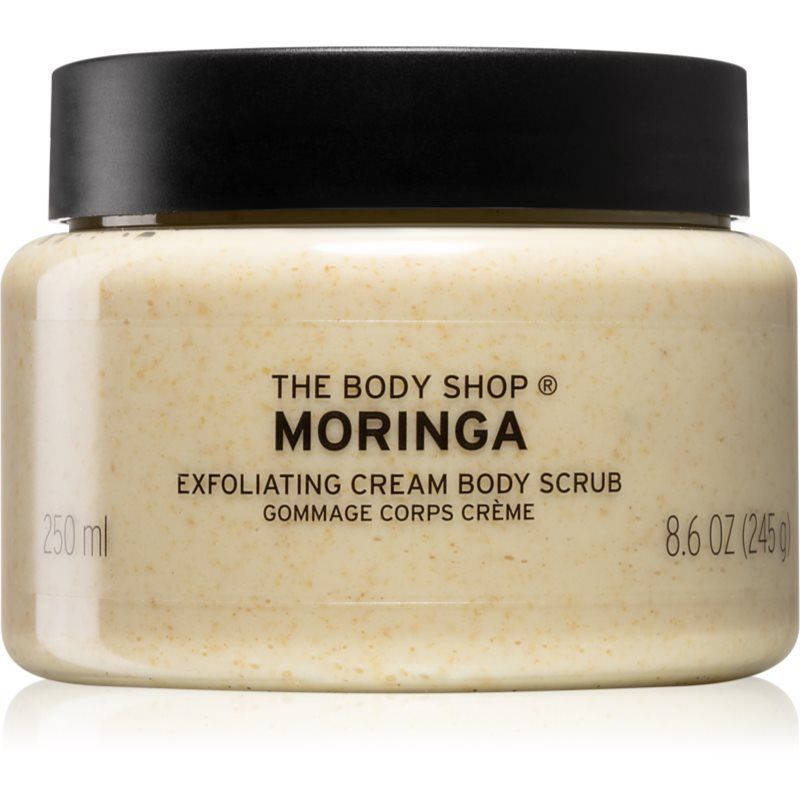 The Body Shop Moringa Body Scrub voidemainen kuorinta 240 ml
