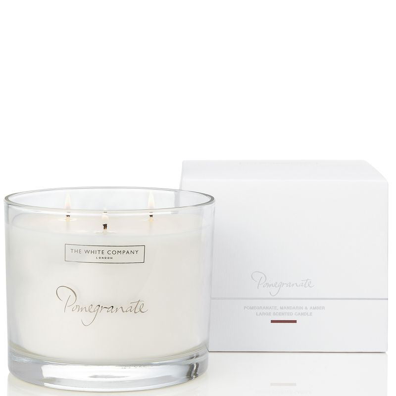 The White Company Pomegranate Large Candle 770g