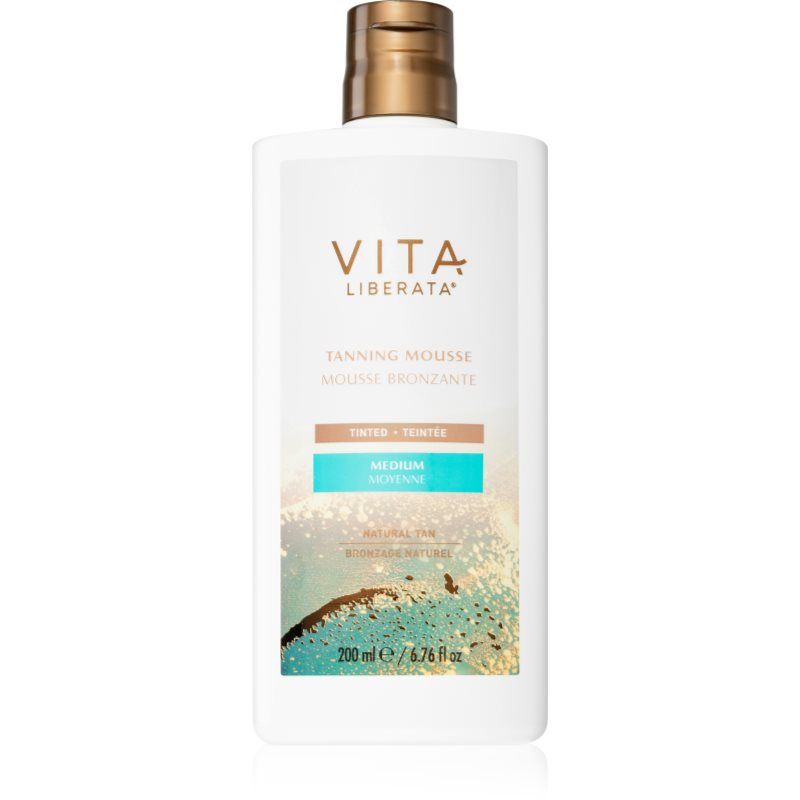 Vita Liberata Tanning Mousse Tinted itseruskettava vaahto vartalolle sävy Medium 200 ml