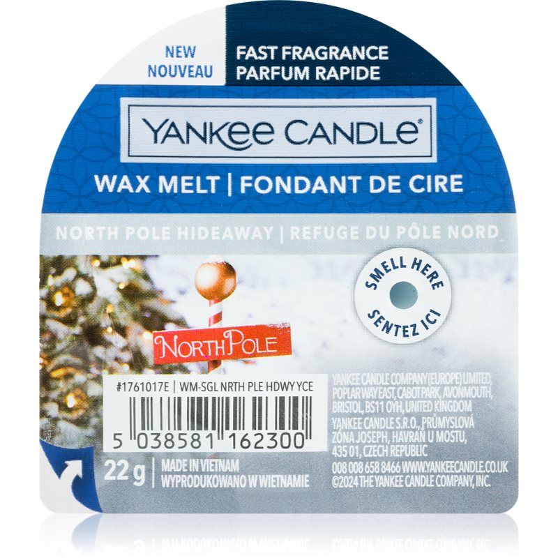 Yankee Candle North Pole Hideaway tuoksuvaha 22 g