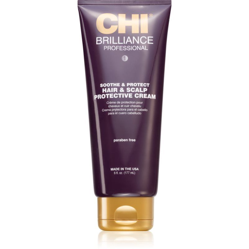 CHI Brilliance Hair & Scalp Protective Cream suojaava voide hiuksiin ja päänahkaan 177 ml