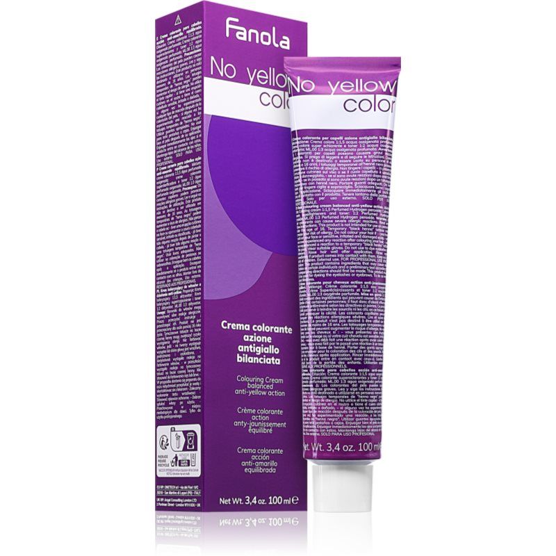 Fanola No Yellow hiusväri sävy ICE SUPERLIGHTENERS S.1202 100 ml