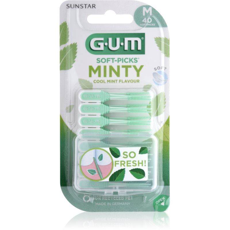 G.U.M Soft-Picks Comfort Mint hammastikut 40 kpl