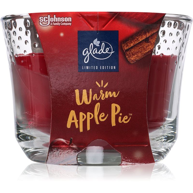 GLADE Warm Apple Pie tuoksukynttilä 204 g