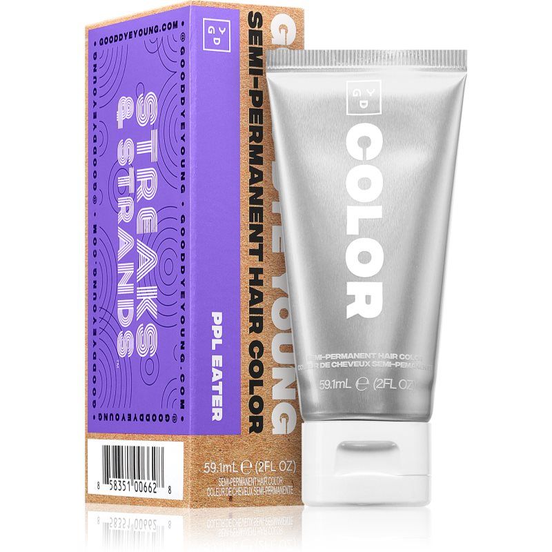 Good Dye Young Semi-Permanent Hair Colour puolikestoväri hiuksille sävy PPL Eater 59,1 ml