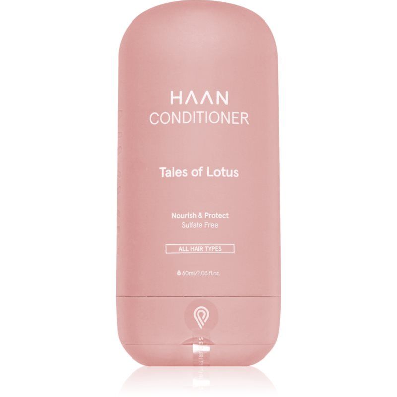 HAAN Conditioner Tales of Lotus kosteuttava hoitoaine kaikille hiustyypeille 60 ml