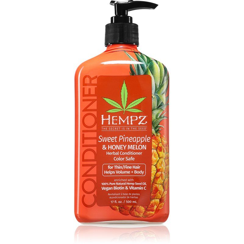 HEMPZ Sweet Pineapple Honey Melon kosteuttava hoitoaine hiuksiin 500 ml