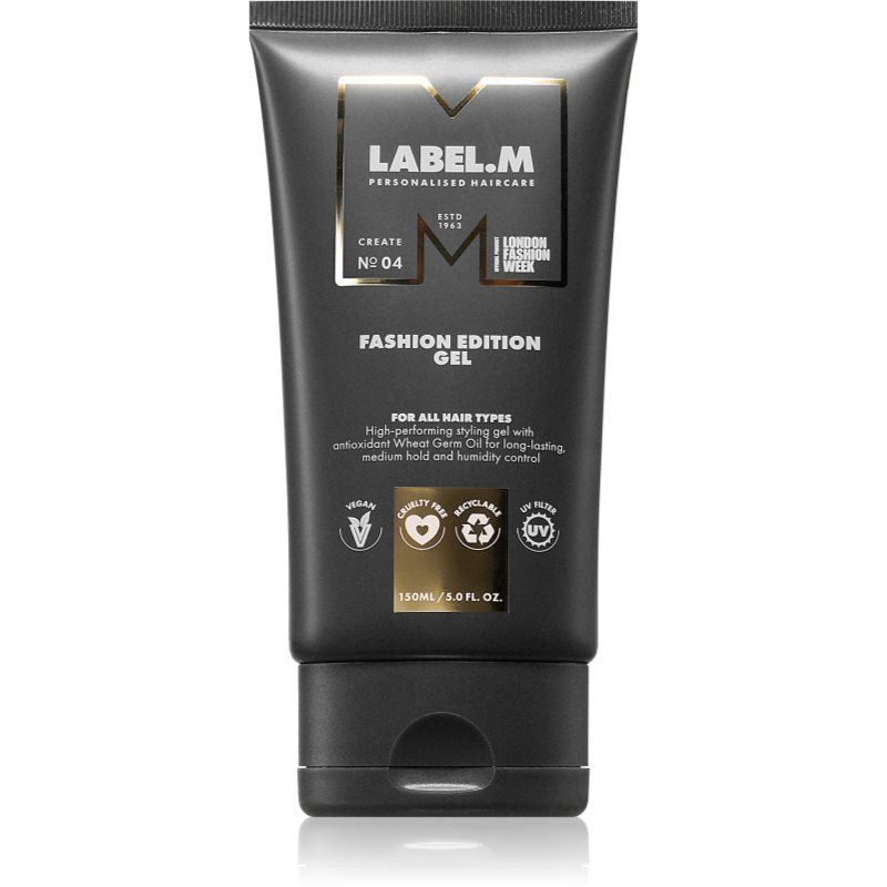label.m Fashion Edition hiusgeeli kaikille hiustyypeille 150 ml