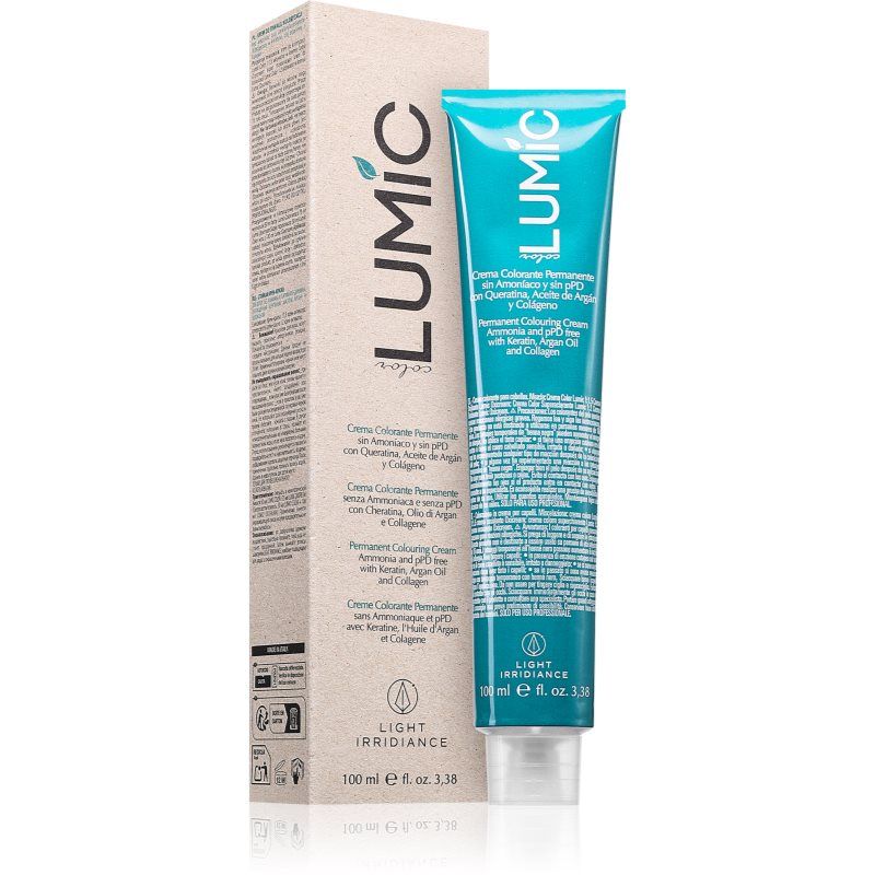 Light Irridiance Lumic hiusväri ammoniakiton sävy 8.0 Light Blonde 100 ml