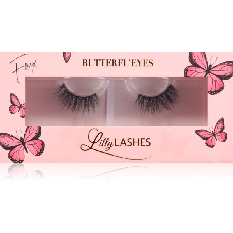 Lilly Lashes Butterfl'eyes Faux Mink Half Lash tekoripset tyyppi Angel 1 pari
