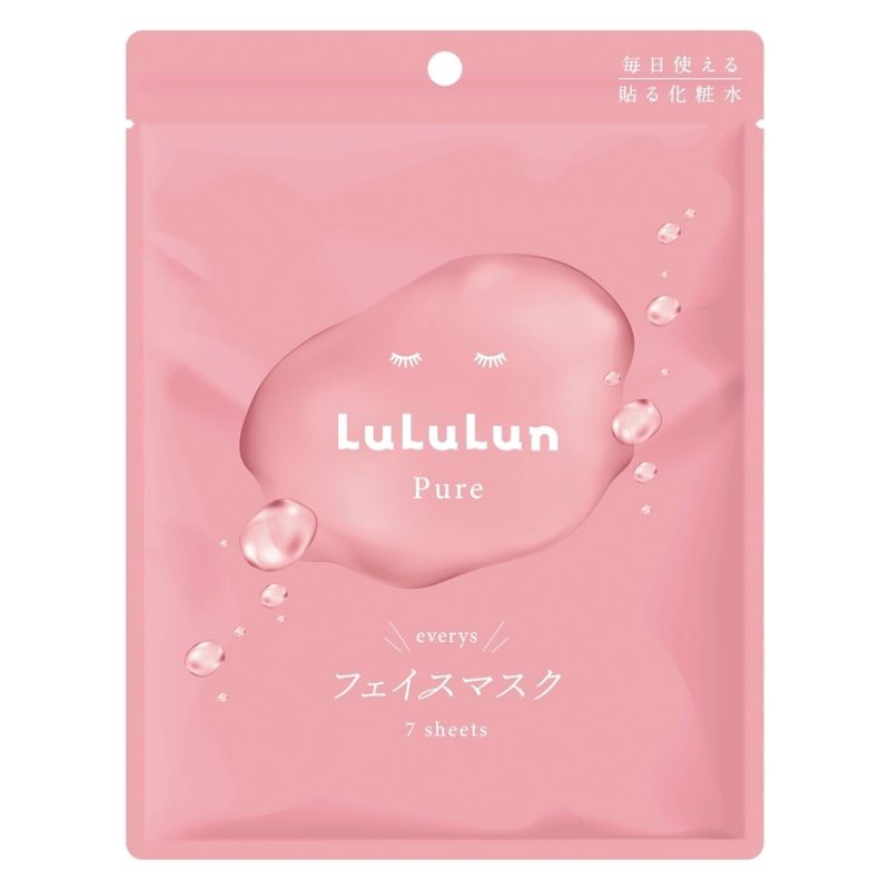 LuLuLun Pure Everys Sheet Mask 7 kpl