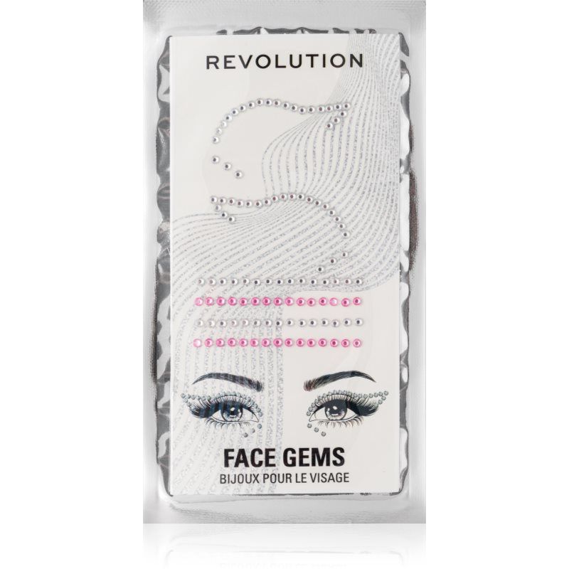 Makeup Revolution Metallic Muse Face Gems tarrat kasvoille 1 g