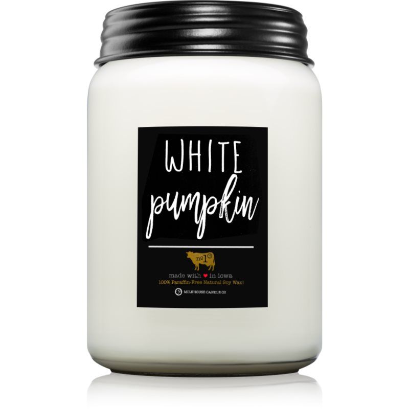Milkhouse Candle Co. Farmhouse White Pumpkin tuoksukynttilä 737 g