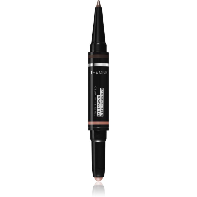 Oriflame The One Colour Unlimited luomiväri ja silmänrajauskynä 2in1 sävy Peach Perfect 1.2 g