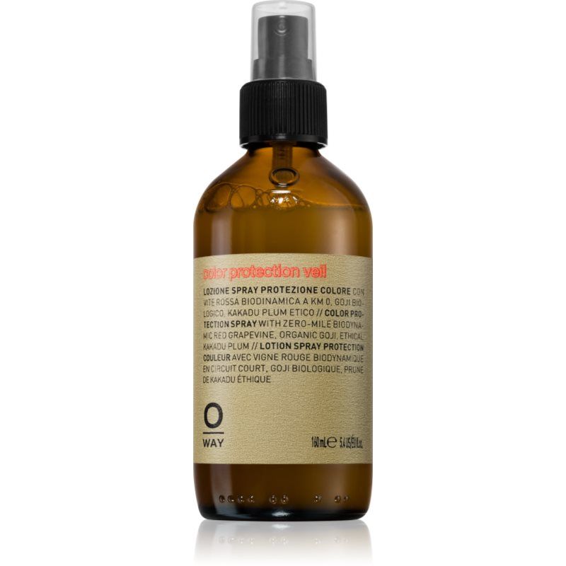 Oway ColorUp Protection Veil suojaava maitosuihke värjätyille ja raidoitetuille hiuksille 160 ml