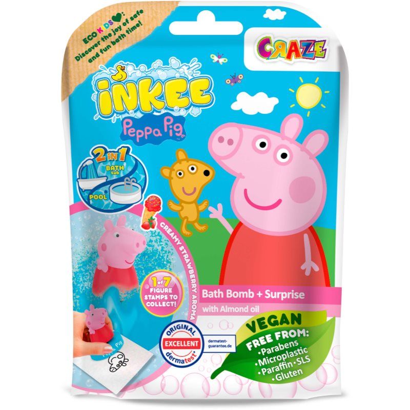 Peppa Pig Inkee kylpypommi 1 kpl
