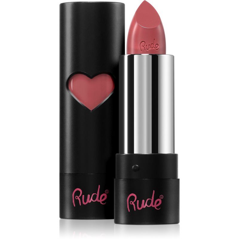 Rude Cosmetics Hydro Shine Moisturizing Lipstick kosteuttava voidemainen huulipuna sävy French Pink 3.7 g