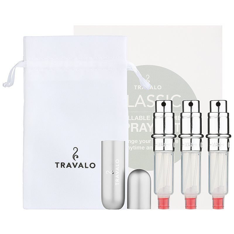 Travalo Classic HD lahjasetti unisex Silver