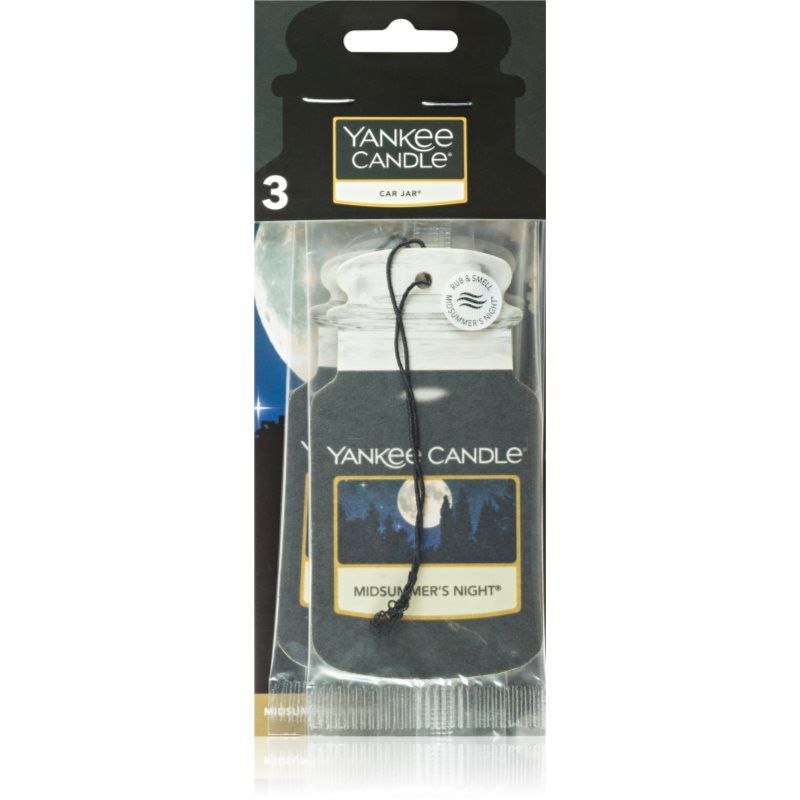 Yankee Candle Midsummer´s Night ripustettava autonraikastin 3 kpl
