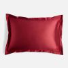 ESPA Oxford Edge Silk Pillowcase - Claret Rose thumbnail 1