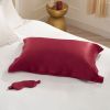 ESPA Oxford Edge Silk Pillowcase - Claret Rose thumbnail 2