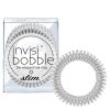 invisibobble Slim Elegant Hair Ties - Chrome (Pack of 3) thumbnail 1
