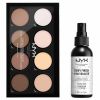 NYX Professional Makeup Highlight And Contour Pro Palette Dewy Set thumbnail 1