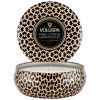 Voluspa Pink Citron Grapefruit 3-Wick Tin Candle 40h thumbnail 1