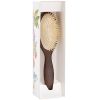 Christophe Robin Detangling Hairbrush 100% Natural Boar-Bristle and Wood thumbnail 1