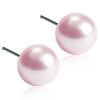 Blomdahl Natural Titanium  Light Rose Pearl 8 mm thumbnail 1